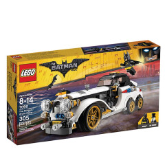 乐高（LEGO）Batman Movie 乐高动画系列电影 拼插积木儿童玩具生日礼物 企鹅北极飞车 70911