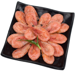 禧美 熟冻加拿大北极甜虾 5kg/盒 450-600只 原装进口 海鲜年货