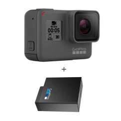 GoPro HERO 5 Black 高清4K运动摄像机 电池增强套装（相机+电池）