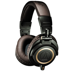 铁三角（Audio-technica）ATH-M50X DG 专业监听头戴式耳机 墨绿色限量版 导师级监听