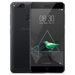 努比亚（nubia）Z17mini 雅黑色 6GB+64GB 全网通 移动联通电信4G手机 双卡双待