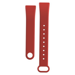 拉卡拉智能手环 自定义五彩TPE材质亲肤腕带 玛瑙红