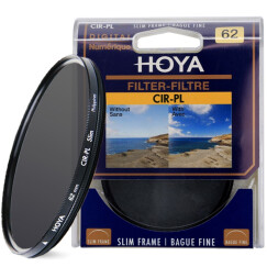 保谷（HOYA）uv镜 偏振镜 滤镜 62mm CIR-PL SLIM 超薄CPL偏振镜