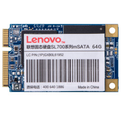 联想（Lenovo)SL700 64G MSATA 闪电鲨系列SSD固态硬盘
