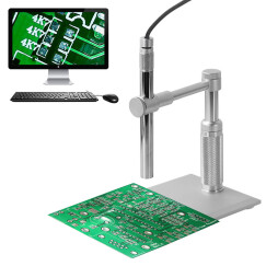 Aomekie 欧美科（AOMEKIE）1-500倍USB笔式高清数码电子显微镜 电路板维修