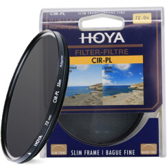 保谷（HOYA）uv镜 偏振镜 滤镜 72mm CIR-PL SLIM 超薄CPL偏振镜