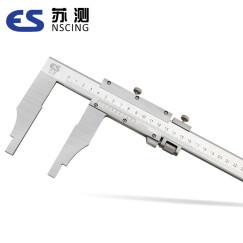 苏测卡尺150mm200mm不锈钢游标卡尺油标卡尺文玩卡尺0-300mm卡尺量具 600mm单向爪不锈钢 专业型