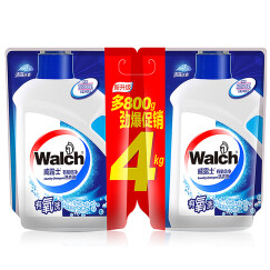 威露士（Walch）除菌洗衣液 补充装袋装8斤 低泡洁净