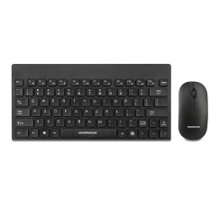 新贵（Newmen）无线键鼠套装K101 多媒体轻薄键盘 轻薄鼠标 黑色