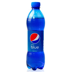 巴厘岛原装进口 百事可乐(Pepsi) blue 蓝色可乐 网红可乐汽水饮料 450ml 单瓶装