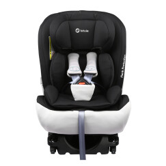 路途乐(Lutule) 汽车儿童安全座椅 isofix双接口 3C/ECE 坐躺可调适合0-12岁宝宝座椅 Airs系列 酷酷黑