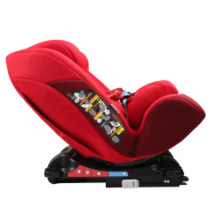 路途乐(Lutule) 汽车儿童安全座椅isofix硬接口 3C/ECE 坐躺可调0-12岁宝宝座椅 Airs系列 旗舰红