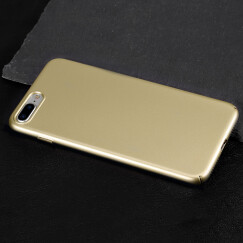 洛克（ROCK）苹果7/8plus手机壳 iPhone7plus/8plus保护套全包防摔超薄硬壳男女通用款 金色