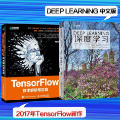 深度学习 deep learning中文版 +TensorFlow技术解析 机器学习图书籍