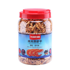 奇溢自然 南极虾干 观赏鱼 肉食饲料 大型鱼食用 鱼食 鱼粮 京东自营 干虾 增艳南极虾干 2800毫升 S-405