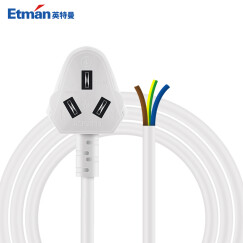 英特曼（Etman）20米 10A三芯20M电线插头带线多用家用工业接线铜芯电源延长线 3项脚电源延长线 20M