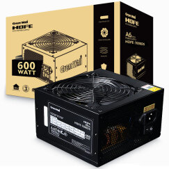 长城（GreatWall）额定600W HOPE-7000DS电脑电源（双8PIN/75cm长线材/宽幅/温控风扇/独立开关）