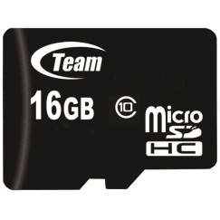 十铨(Team)16GB Class10 TF(micro SD) 高速手机存储卡