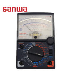 sanwa SH-88TR指针万用表/日本三和 电压电流电阻电容三极管LED等对应35个量程可选零位中心多功能表