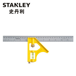 史丹利Stanley订制直角尺公制活动直角尺300mmSTHT46143-23拐角尺子