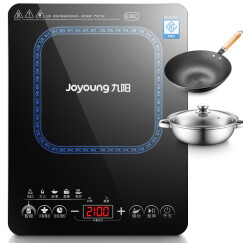 九阳（Joyoung）电磁炉触摸式C21-SC807赠铁釜煎炒锅+汤锅【使命系列】