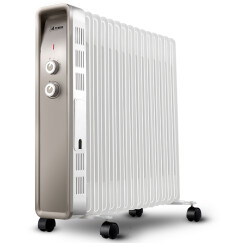 艾美特（Airmate）取暖器/家用电暖器/电暖气 15片电热油汀 HU1522-W1