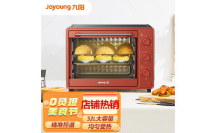 九阳（Joyoung） 家用多功能电烤箱 易操作精准温控60分钟定时 32升大容量KX-30J601