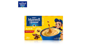 麦斯威尔奶香速溶咖啡30条（390克/盒）（新老包装交替发货）