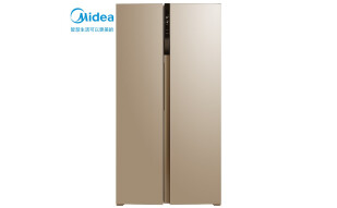 美的(Midea)655升变频一级能效对开双门家用冰箱智能家电风冷无霜BCD-655WKPZM(E)大容量精细分储