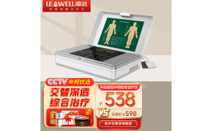 凌远理疗仪家用医用颈椎腰肌劳损多功能低中频治疗仪电疗针灸经络脉冲按摩仪低频理疗机器 升级款（带苗王+药贴+额温枪）