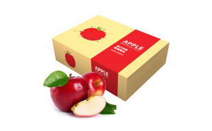 新西兰进口皇后红玫瑰苹果 特级果12粒礼盒装 单果重约130-170g 生鲜水果