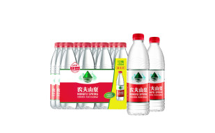 农夫山泉 饮用水 饮用天然水塑膜量贩装550ml*12瓶