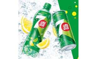 百事可乐 7喜 七喜7up 柠檬味 碳酸饮料 330ml*6听 百事出品