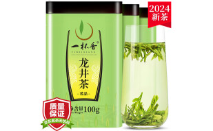 一杯香茶叶2024新茶绿茶明前龙井茶3盒共300克浓香型春茶自己喝送礼袋