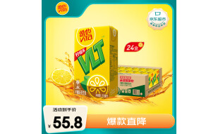 维他奶维他经典柠檬味茶饮料250ml*24盒 柠檬茶整箱装 家庭聚会 分享装