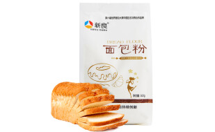 新良面包粉 高筋面粉 烘焙原料 手撕面包机用小麦粉 500g