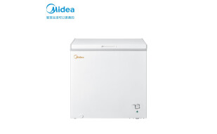 美的(Midea)203升 冷藏冷冻转换冰柜 家商两用大冷柜 一级能效 卧式冰箱 以旧换新 BD/BC-203KM(E)