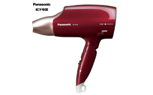 松下（Panasonic）电吹风机家用EH-NA30-R纳米水离子大功率恒温护发