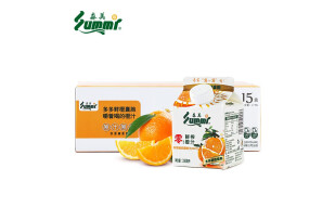 森美（summi）NFC橙汁【经典款】330mlx15多多鲜橙囊胞零添加100%鲜榨橙汁年货礼盒