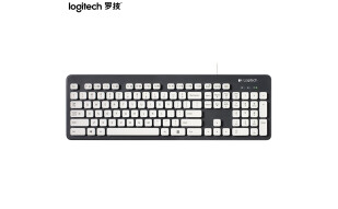 罗技（Logitech）K310 键盘 有线键盘 办公键盘 女性 防水键盘 全尺寸 黑色