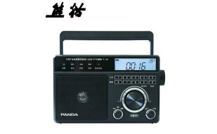 熊猫(PANDA)T-19 全波段收音机 插卡U盘播放器 半导体 MP3播放器 音响 老年人礼物