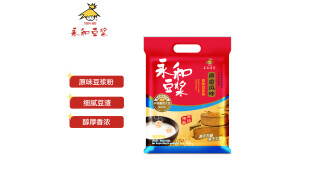永和豆浆原磨风味 原味速溶豆浆粉 早餐  冲饮谷物 燕麦片好搭档 300g