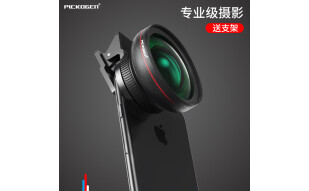 PICKOGEN 手机镜头广角微距鱼眼套装通用高清单反外置摄像头抖音神器适用于苹果iphoneX华为