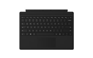 微软 Surface Pro 键盘盖 典雅黑 磁吸易拆卸 聚氨酯材质 磨砂手感 键盘背光+玻璃精准式触控板