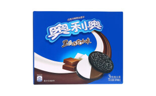 奥利奥 Oreo 夹心饼干黑白巧克力味318g（新老包装随机发货）