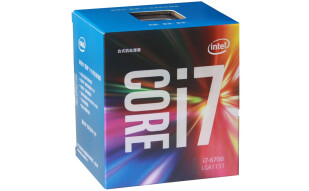 英特尔（Intel）酷睿四核 i7-6700 1151接口 盒装CPU处理器