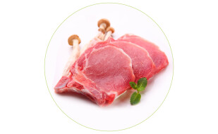 双汇 带骨猪大排500g 猪排片猪里脊 猪肉脯猪肉干猪肉松原料 国产猪肉生鲜