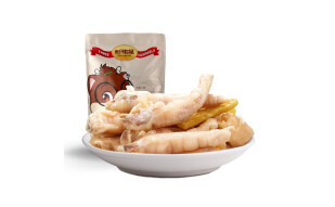 三只松鼠 泡椒凤爪 肉干肉脯四川特产零食小吃泡椒鸡爪280g/袋旗舰专属