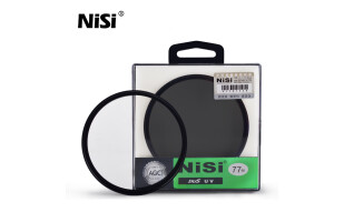 NiSi耐司 超薄UV镜 微单反相机滤镜保护镜适用于佳能索尼摄影 NiSi UV镜 77mm