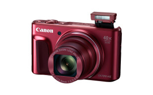 佳能（Canon）PowerShot SX720 HS  数码相机红色 （约2030万像素/40倍光学变焦）